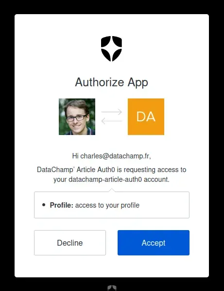 Auth0 Authorize App