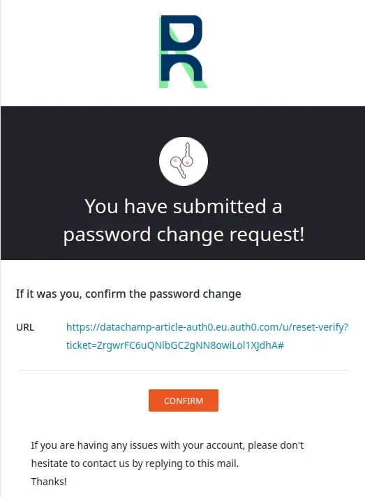Default email in Auth0