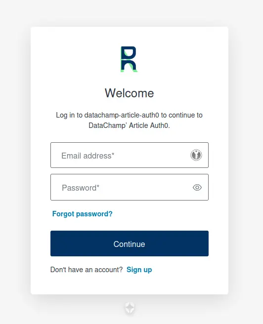 Customize Auth0 Authentication Portal V1
