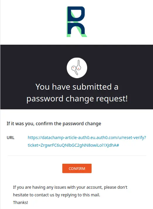 Default email in Auth0