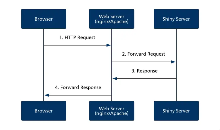 Shiny app without authentication