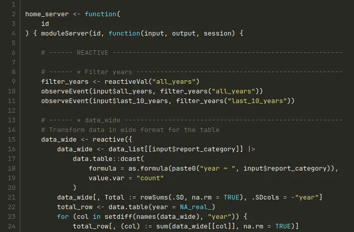 Shiny Tiny Hackathon - Fichier server du module home